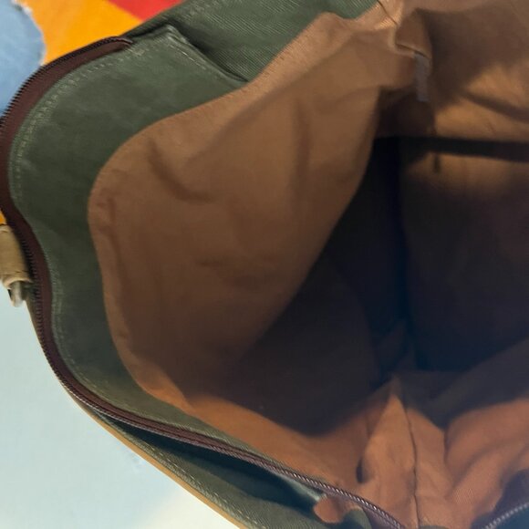 The Territory Ahead Canvas and Leather Bag - Picture 3 of 4